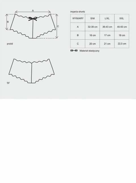 Bielizna-Idillia szorty L/XL Boss of toys