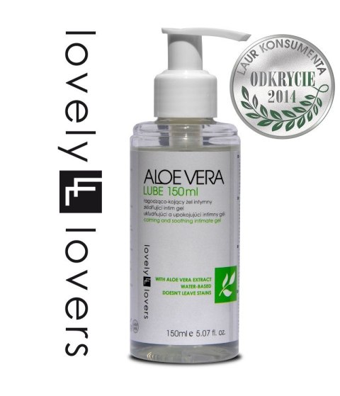 Kojący Lubrykant Wodny Z Aloesem Aloe Vera Lube 150 Ml Lovely Lovers Lovely Lovers
