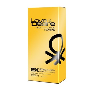 Perfumy Z Feromonami Damskimi Love&Desire Gold Femme 100Ml SHS Sexual Health Series