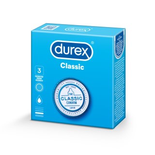 Prezerwatywy Lateksowe Classic 3 Szt. Durex Durex