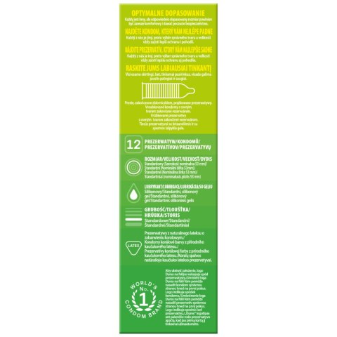 Prezerwatywy Lateksowe Z Prążkami Arouser 12 Szt. Durex Durex