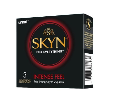 Skyn Intense Feel Prezerwatywy Nielateksowe 3 Szt. Unimil Unimil