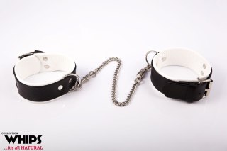 Kajdanki Męskie Na Nogi Białe Whips Whips