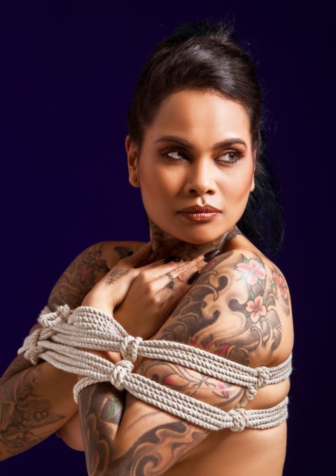 Konopna Lina Do Wiązania Hemp Rope 10 Meter 7 Mm Nude Taboom Taboom