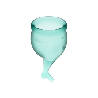 Kubeczki Menstuacyjne Feel Secure Menstrual Cup Set Satisfyer Satisfyer