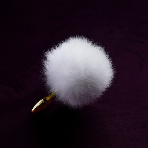Metalowy Korek Z Króliczym Ogonkiem Upko Rabbit Fur Bunny Tail Small Butt Plug UPKO UPKO
