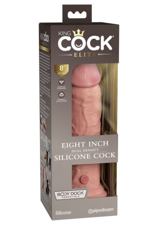 Miękkie Silikonowe Dildo Z Twardszym Rdzeniem 8 Inch Dual Density Silicone Cock Light King Cock King Cock