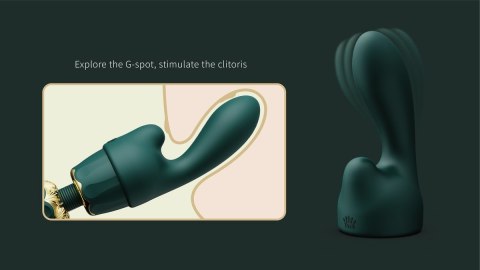 Wibrator Różdżka Kyro Obsidian Black Zalo Zalo