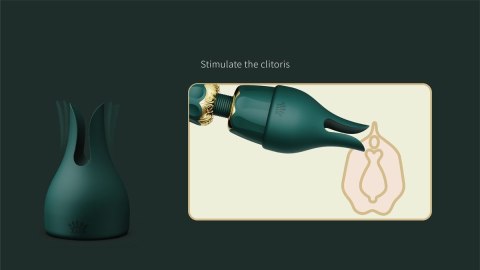 Wibrator Różdżka Kyro Obsidian Black Zalo Zalo