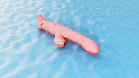 Wibrator Wielofunkcyjny Rose Thruster Strawberry Pink Zalo Zalo