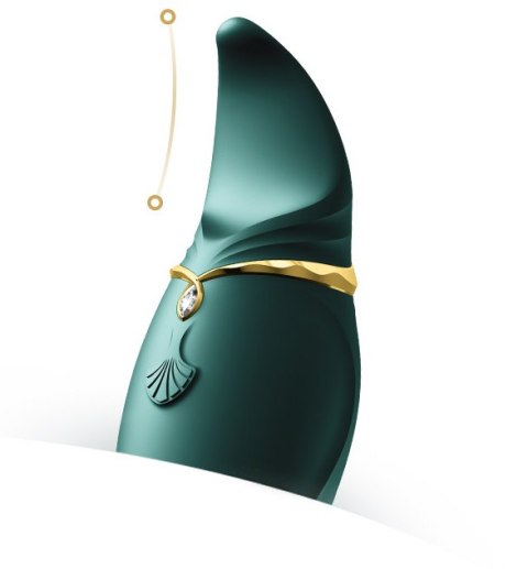 Wielofunkcyjny Wibrator Punktowy Hero Twilight Purple Zalo Zalo