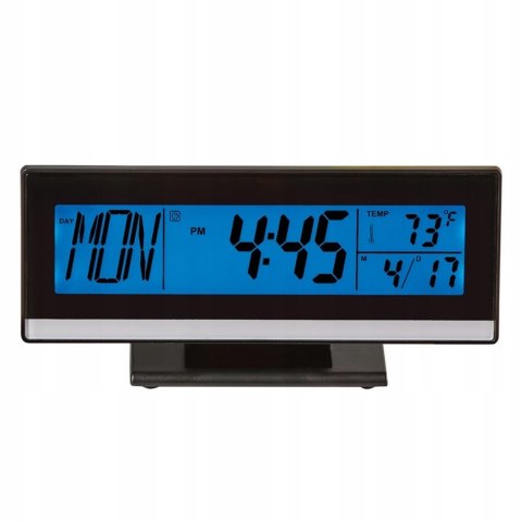 Budzik elektroniczny cyfrowy z wyświetlaczem termometr data alarm zegarek Fortrade