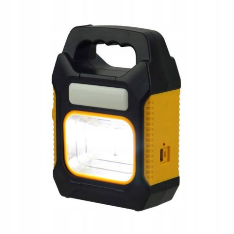 HALOGEN LED PRZENOŚNY Z AKUMULATOREM MAŁA WARSZTATOWA LAMPA Z ŁADOWARKĄ USB Fortrade