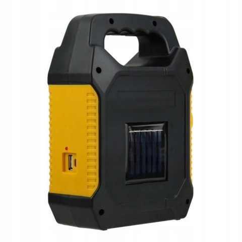 HALOGEN LED PRZENOŚNY Z AKUMULATOREM MAŁA WARSZTATOWA LAMPA Z ŁADOWARKĄ USB Fortrade