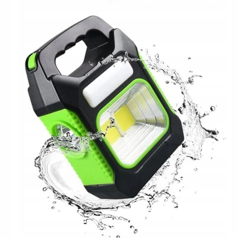 HALOGEN LED PRZENOŚNY Z AKUMULATOREM MAŁA WARSZTATOWA LAMPA Z ŁADOWARKĄ USB Fortrade