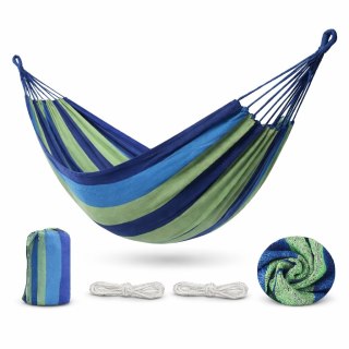 HAMAK OGRODOWY 200x80cm HUŚTAWKA LEŻAK WISZĄCY JEDNOOSOBOWY BUJAK Fortrade