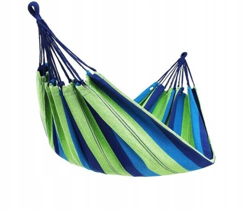 HAMAK OGRODOWY 200x80cm HUŚTAWKA LEŻAK WISZĄCY JEDNOOSOBOWY BUJAK Fortrade