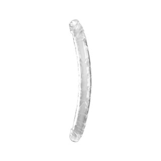 Podwójne dildo 46 cm King Cock Clear Double Dildo 18" Pipedream King Cock
