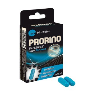 Suplement diety na potencję Potency Caps for men 2tabs PRORINO HOT