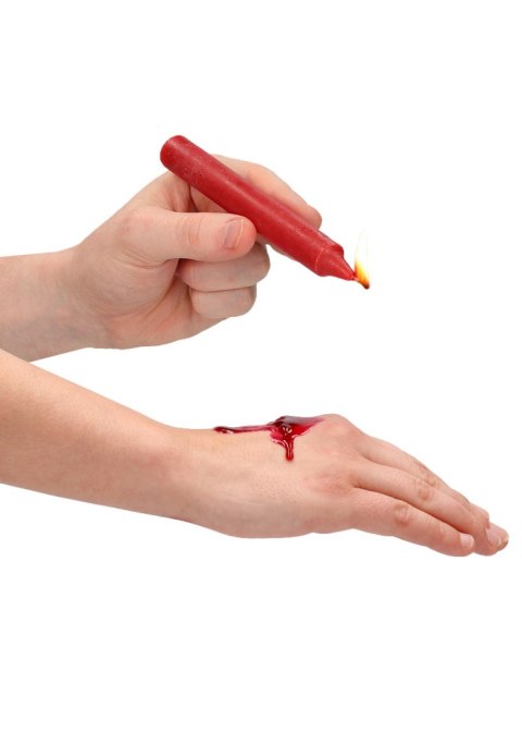 Teasing Wax Candles 4-Pack Mixed Colors - Wielokolorowy Zestaw Świec Do Bdsm Ouch! by Shots Ouch! by Shots