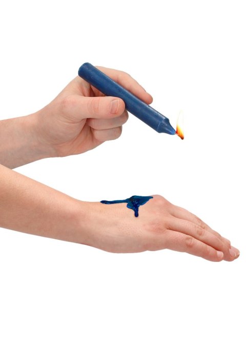 Teasing Wax Candles 4-Pack Mixed Colors - Wielokolorowy Zestaw Świec Do Bdsm Ouch! by Shots Ouch! by Shots