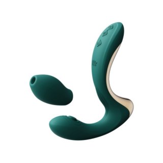 Wibrator Do Punktu G Ze Stymulatorem Talis Turquoise Green Zalo Zalo