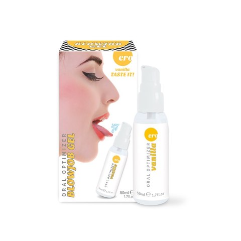 Żel Ero By Hot Oral Optimizer Deepthroat Gel Vanilla 50ml Shots HOT