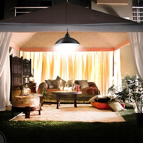 Lampa solarna ogrodowa żyrandol podwójny Fortrade