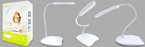 Lampka biurkowa led na biurko lampka nocna dotykowa elastyczna szkolna Fortrade