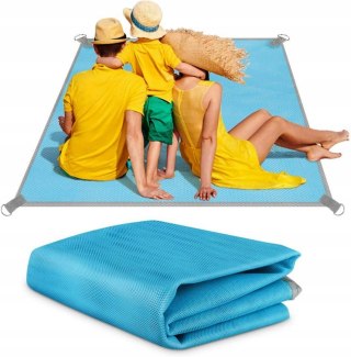 Mata plażowa koc na piknik biwak plaże siatka 200x150 Fortrade