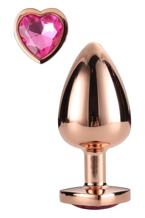 Korek Analny Gleaming Love Rose Gold Plug Small Dreamtoys Dreamtoys
