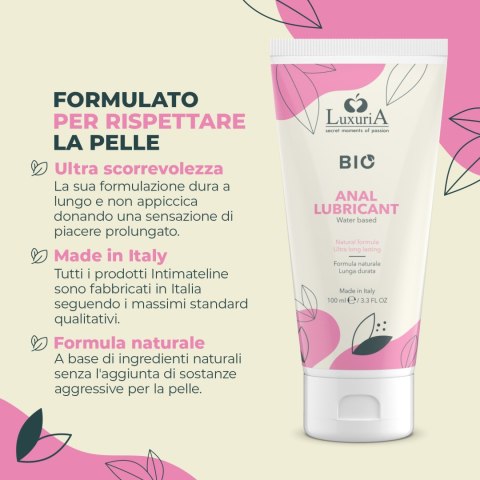 Lubrykant Analny Luxuria Bio Anal Lubricant 100 Ml IntimateLine IntimateLine
