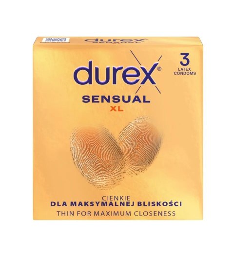 Prezerwatywy Sensual Xl 3 Szt Durex Durex