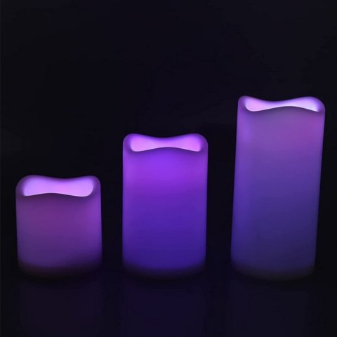 Świeczki rgb Fortrade