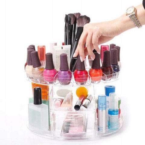 Szkatułka na kosmetyki okrągła nowa Fortrade