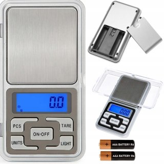 Waga jubilerska 200g x 0,01g szara mała Fortrade