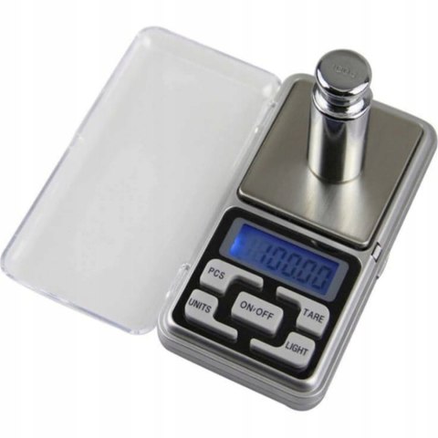 Waga jubilerska 500g x 0,01g szara mała Fortrade