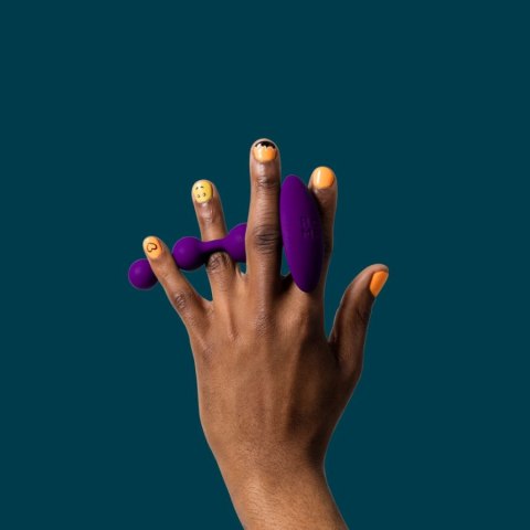 Koraliki analne Amp Purple Romp Romp