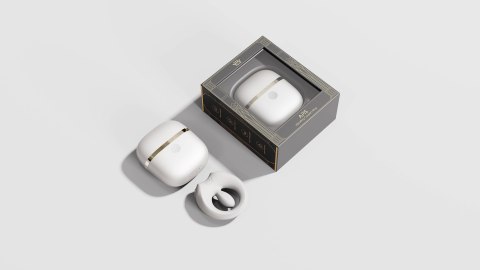 Pierścień erekcyjny ze stymulatorem Apis Ivory White Zalo Zalo