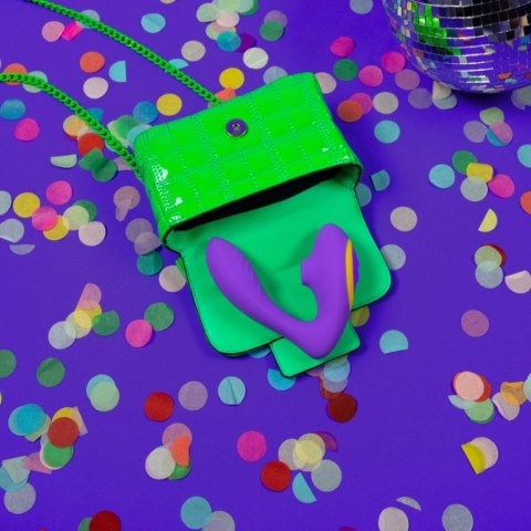 Podwójny stymulator łechtaczki i punktu G Reverb Lilac Romp Romp