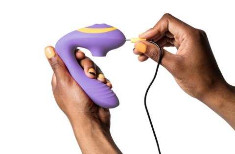 Podwójny stymulator łechtaczki i punktu G Reverb Lilac Romp Romp
