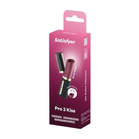 Powietrzny stymulator łechtaczki Pro 2 Kiss Satisfyer Satisfyer