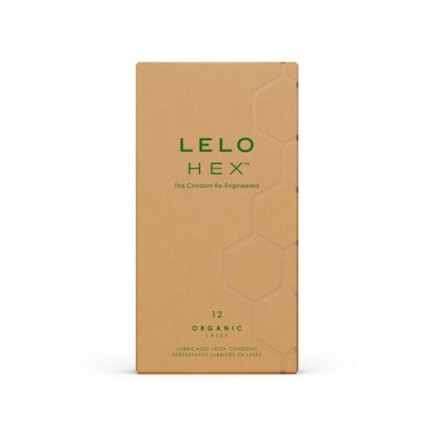 Prezerwatywy Organiczne Hex 12 Pack Lelo Lelo