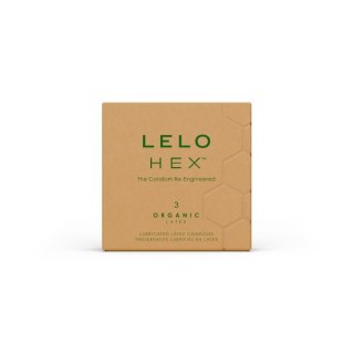 Prezerwatywy organiczne HEX Organic Condoms 3 pack LELO Lelo