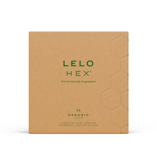Prezerwatywy organiczne HEX Organic Condoms 36 pack LELO Lelo