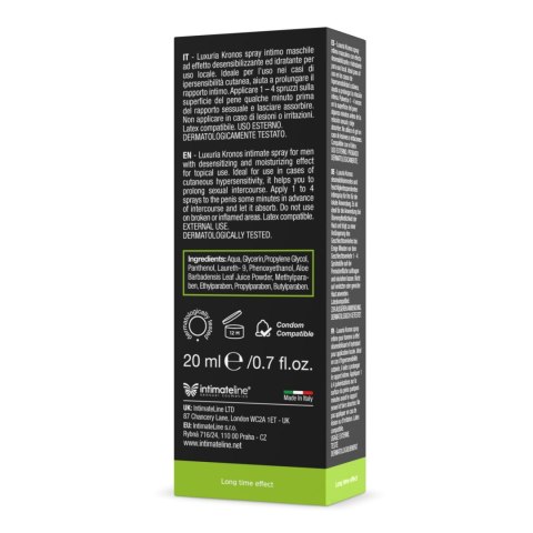 Spray Opóźniający Wytrysk Kronos Delay Spray 20Ml IntimateLine IntimateLine