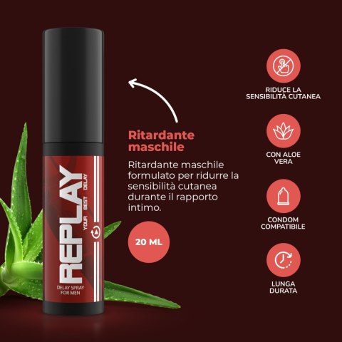 Spray Opóźniający Wytrysk Replay 20Ml IntimateLine IntimateLine