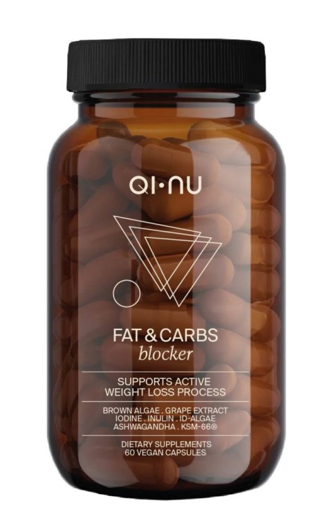 Suplement Diety 60 Kapsułek Fat&Carbs Blocker Qi-Nu Qi-Nu