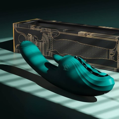Wibrator króliczek Ares Turquoise Green Zalo Zalo