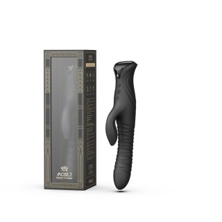 Wibrator króliczek Mose 2 Obsidian Black Zalo Zalo